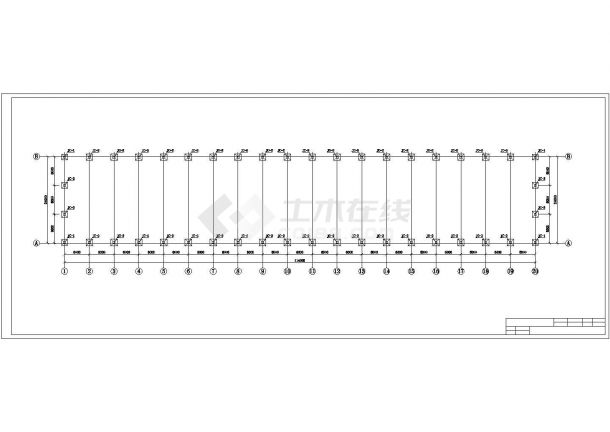 24米跨门式钢架厂房毕业设计（含建筑、结构图，答辩PPT）-图二