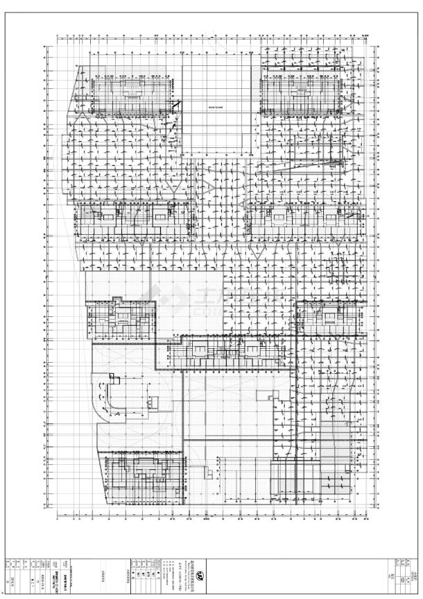 温州地下室非人防区结构图-图二