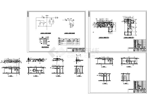 某邮电设备工程局15769㎡总部大楼设计cad全套建筑施工图（含总图，含结构设计，含采暖设计，含给排水设计，含电气设计）-图一