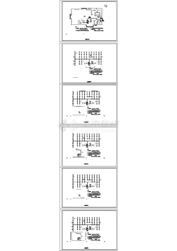 [天津]办公商业电气施工图（甲级院设计，含设计说明及图例）-图二