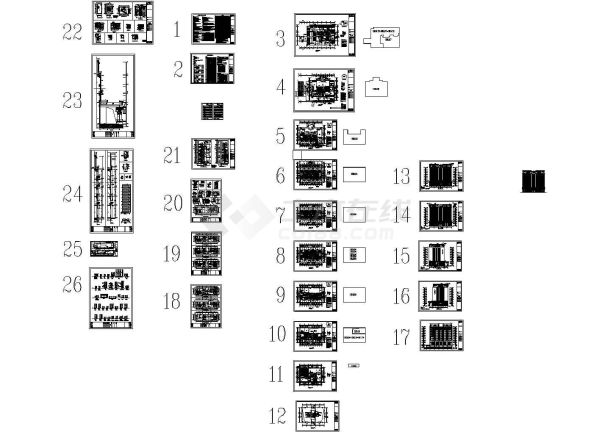 某十层现代风格酒店建筑设计施工图，含建筑设计总说明 ，公共建筑节能设计说明-图一