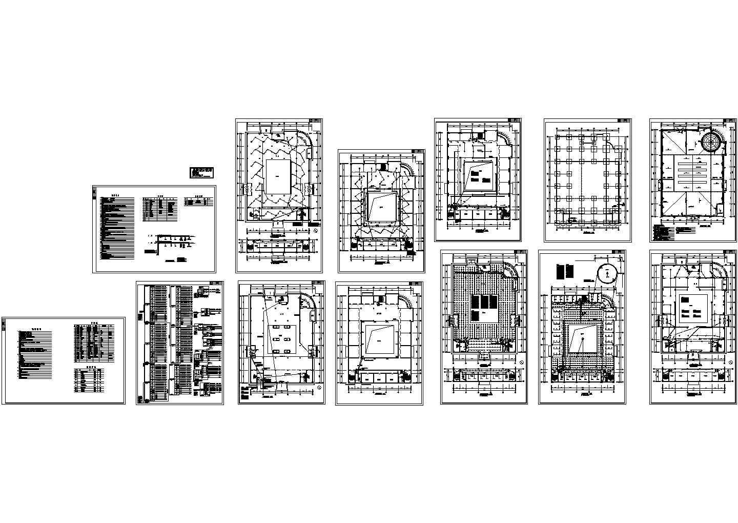 某展厅电气施工图（含消防）