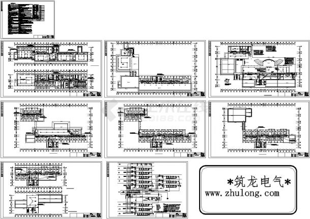  [云南]某17072㎡八层酒店电气消防系统施工图纸 （CAD，9张图纸）-图一