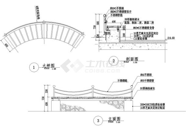 坐椅设计cad布置参考样图-图一