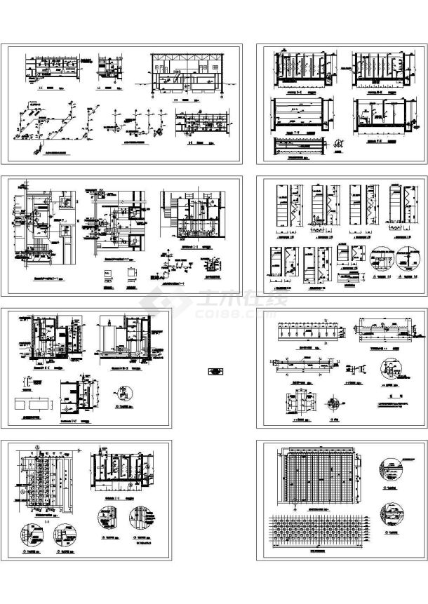 某地下水给水工程设计全套CAD图-图一