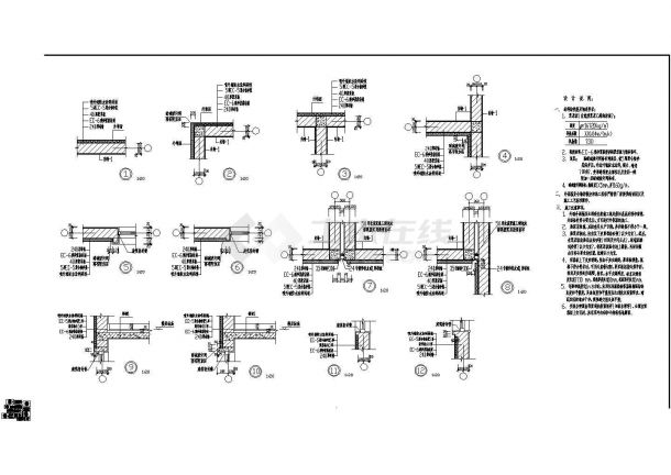 带地下车库高层住宅建筑设计CAD方案图-图一