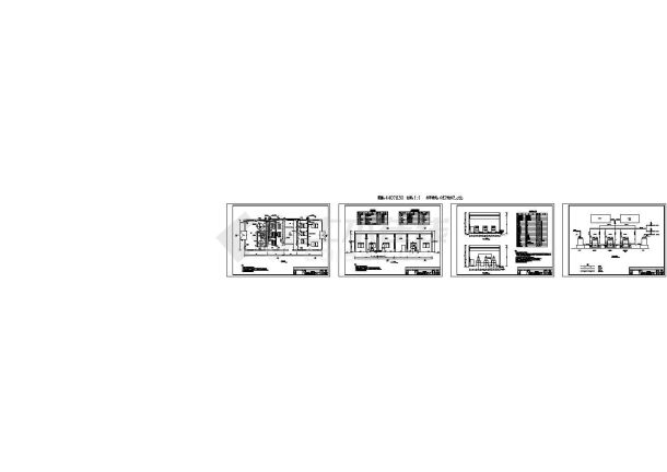 某工厂加药间及加氯间建筑设计CAD图-图一