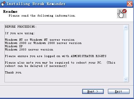 Break Reminder休息提醒软件