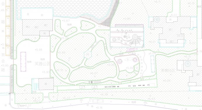芙蓉社区(老小区 环境提升改造）工程--公园节点_图1