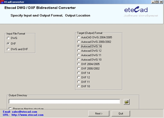 Ecad.Converter v1.1(DWG/DXF双向版本转换工具)