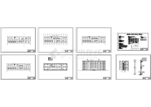 6层天津市某综合办公楼建筑结构设计(任务书，开题报告，实习报告，计算书，CAD图纸）-图一