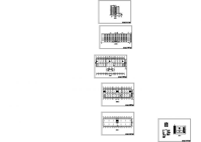 6层8000平XX保险公司办公楼毕业设计（含计算书、图纸，施工组织）._图1