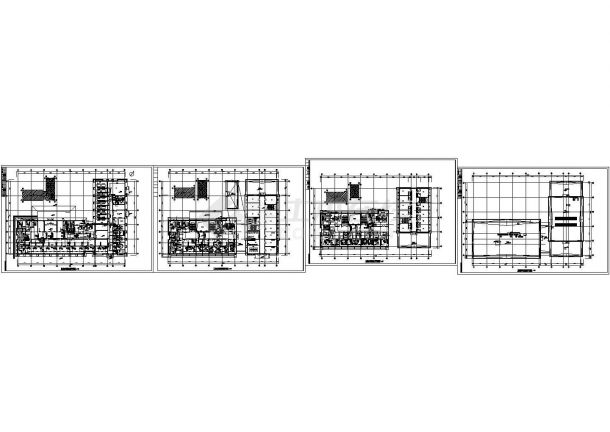 [施工图][河北]多层办公楼空调通风及防排烟系统设计全套cad施工图（甲级设计院设计，含采暖设计）-图一