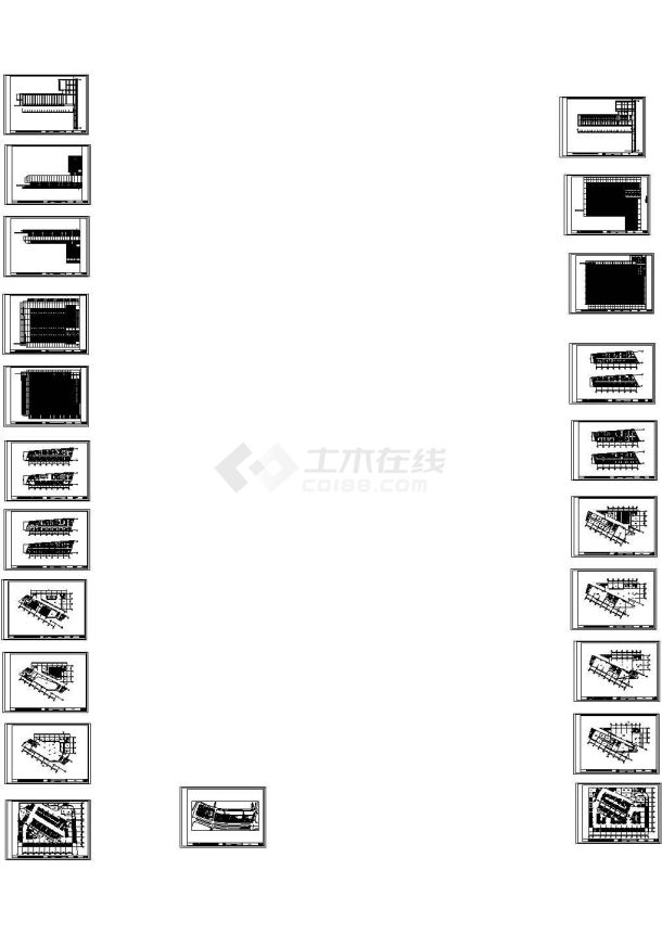 温州工商行政办公大楼设计cad全套建筑方案图（含word版设计说明，含jpg效果图）-图一