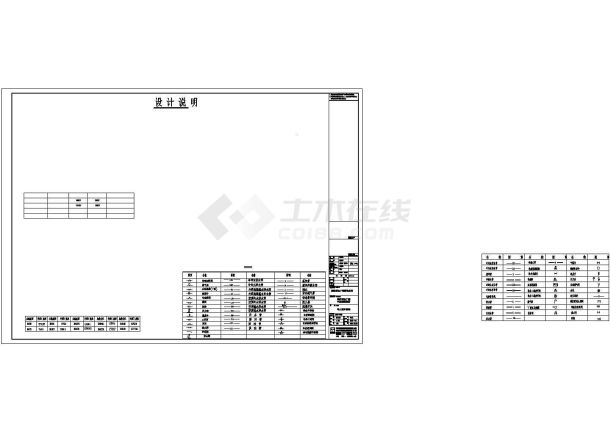 山东万达五星级酒店暖通cad设计施工图（含动力）-图一