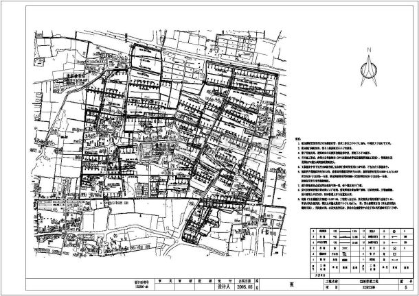 某农田水利枢纽设计图纸CAD节点剖面规划图-图二