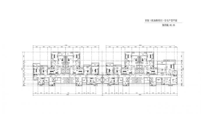 住宅楼户型结构设计图_图1