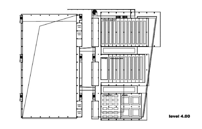 某地多层体育馆建筑设计图_图1