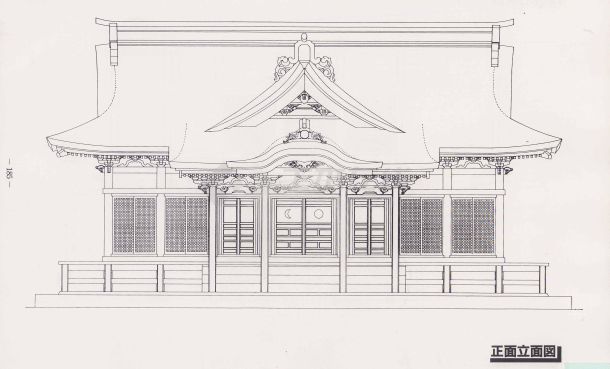 日本社寺建筑图纸-图一