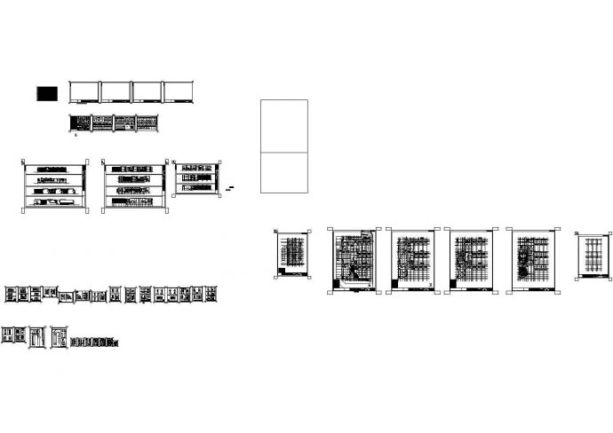 盛泽镇实验小学幼儿园建筑设计施工cad图纸，共四十八张_图1