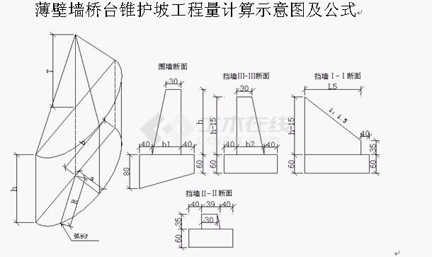 高速公路台背回填计算及图示