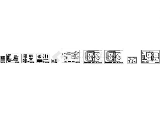 某给水处理厂全套给排水施工图-图一