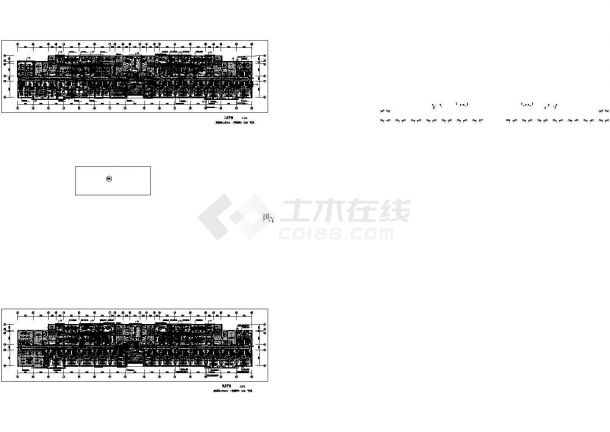 [安徽]医院病房楼照明与配电系统设计施工图纸-图二