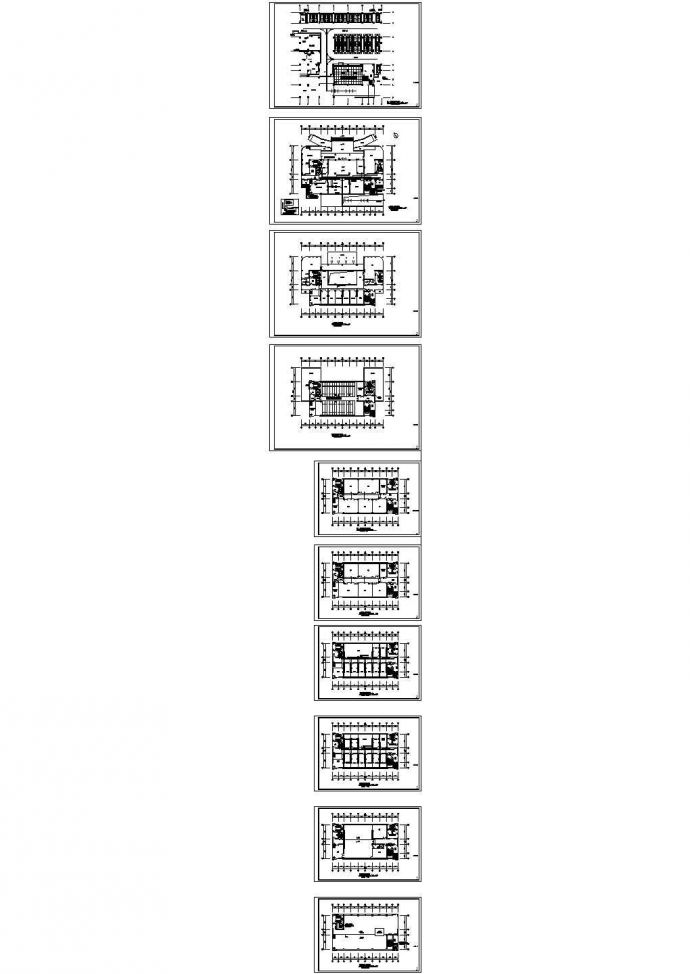 [安徽]重点工程-综合档案馆电气全套施工图最新（含智能化设计）_图1