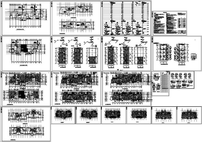 某高层商住办公楼（地上十八层，剪力墙结构，22590㎡）设计cad全套暖通系统施工图（含设计说明）_图1
