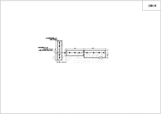 某铸造车间环保空调设计cad全套方案施工图（含word版设计方案，含烤漆车间设计）-图二