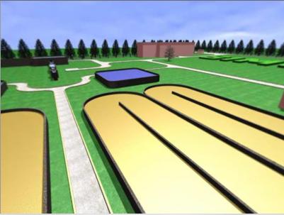 3D虚拟污水处理厂（氧化沟）