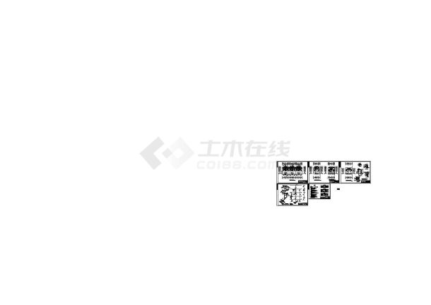 某地区三层别墅给排水施工图-图一