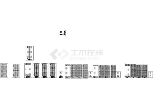 杭州某汽车制动调节臂项目生产车间结构施工图-图二