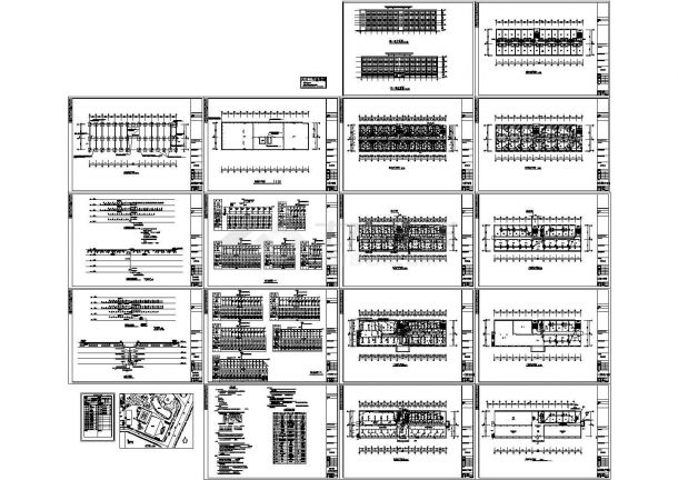 社区综合楼强弱电施工图(CAD，16张图纸)，含设计说明-图一