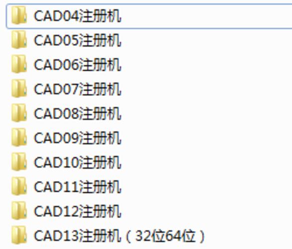 04-13全部版本的AutoCAD的注册机_图1