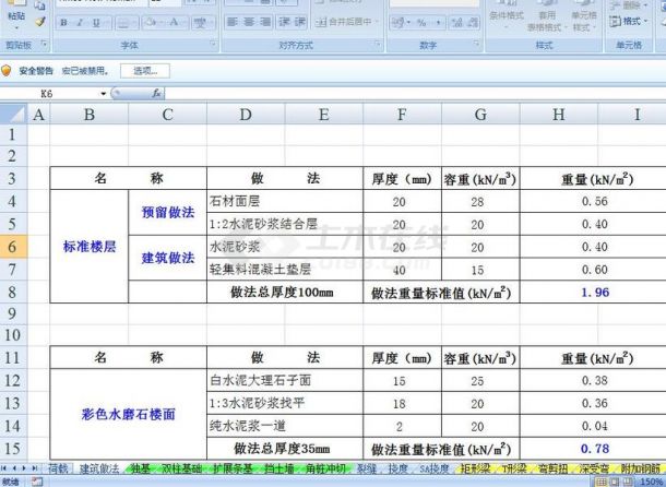 混凝土基本构件结构设计常用工具