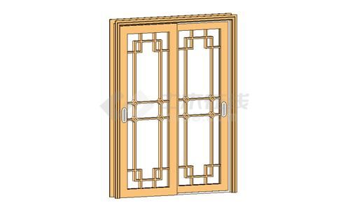 推拉门-木质双扇（内嵌式）119