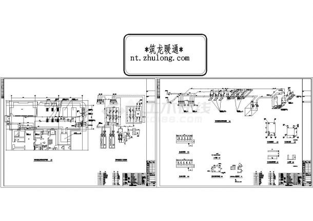 [天津]175米商业综合楼空调通风设计施工图-图一
