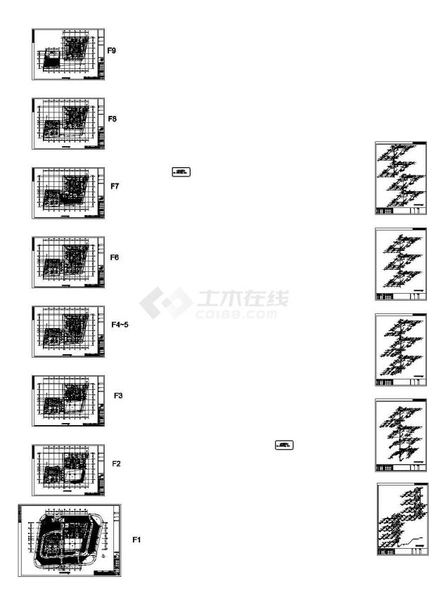 [天津]175米商业综合楼空调通风设计施工图-图二