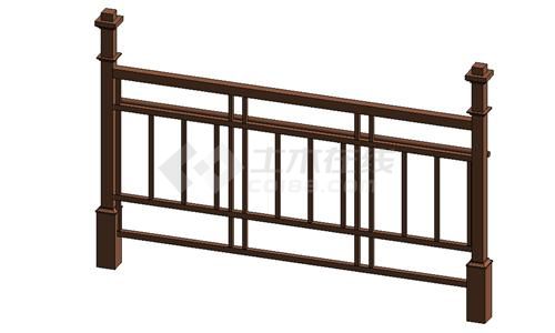 扶手-木质栏杆-装饰型001