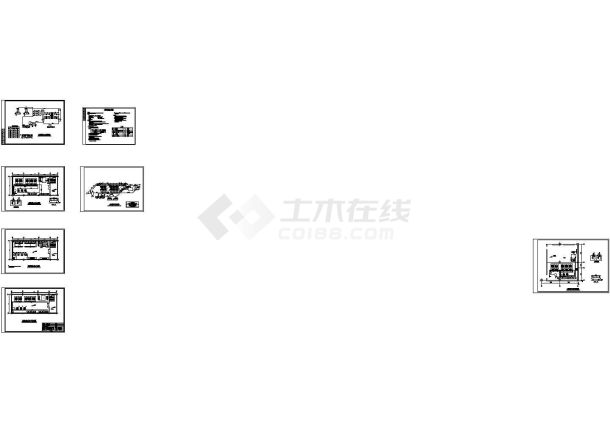 [唐山]某沿街商业群楼暖通、给排水工程施工图-图二