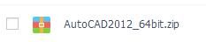 AutoCAD2012_64位系统软件【实力无毒百度网盘下载】