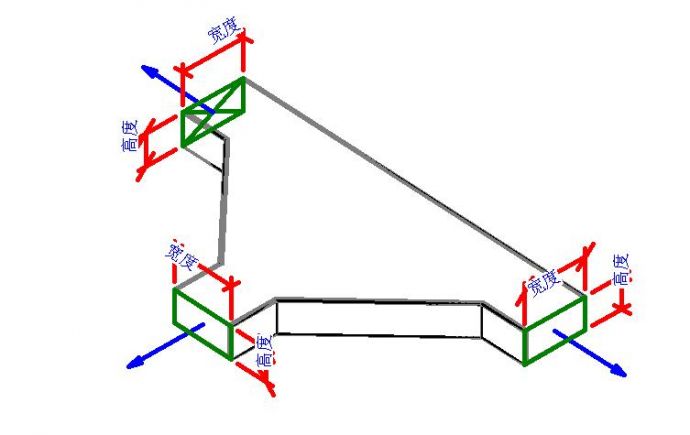 供配电-配电设备-电缆桥架配件-槽式电缆桥架水平三通_图1