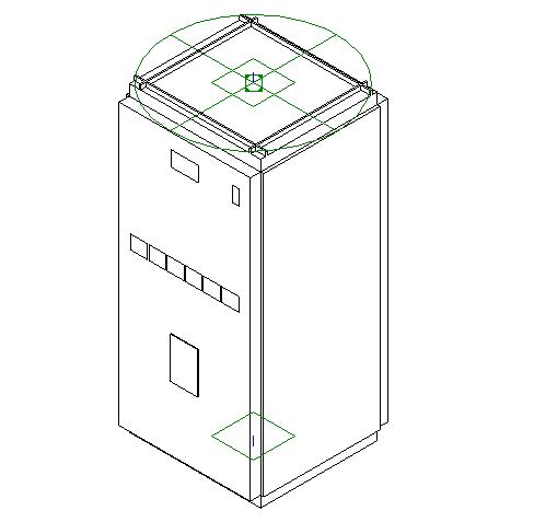 供配电-配电设备-箱柜-GCS型低压配电柜 - 联络柜_图1