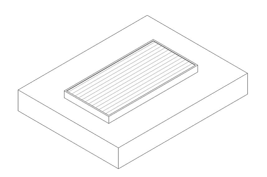 某太阳电池板设计图纸