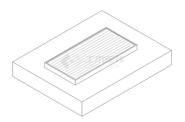 某太阳电池板设计图纸