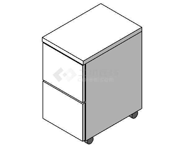 家具-3D-柜子-文件柜