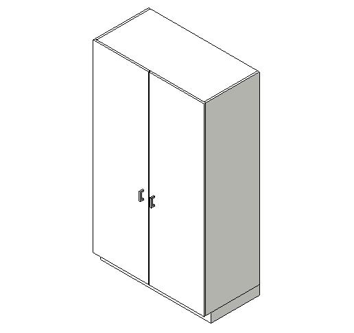家具-3D-柜子-衣柜2_图1