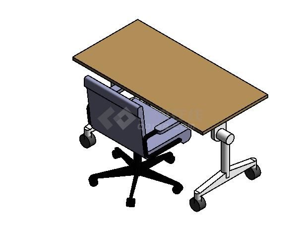 家具-3D-系统家具-会议桌椅组合 1