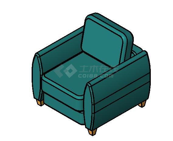 家具-3D-沙发-单人沙发4